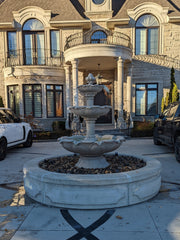 Large 3 Tier Leaf Fountain