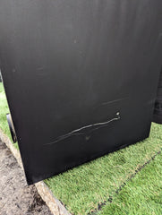 Veradek Pedestal Tall Black Planter - Clearance
