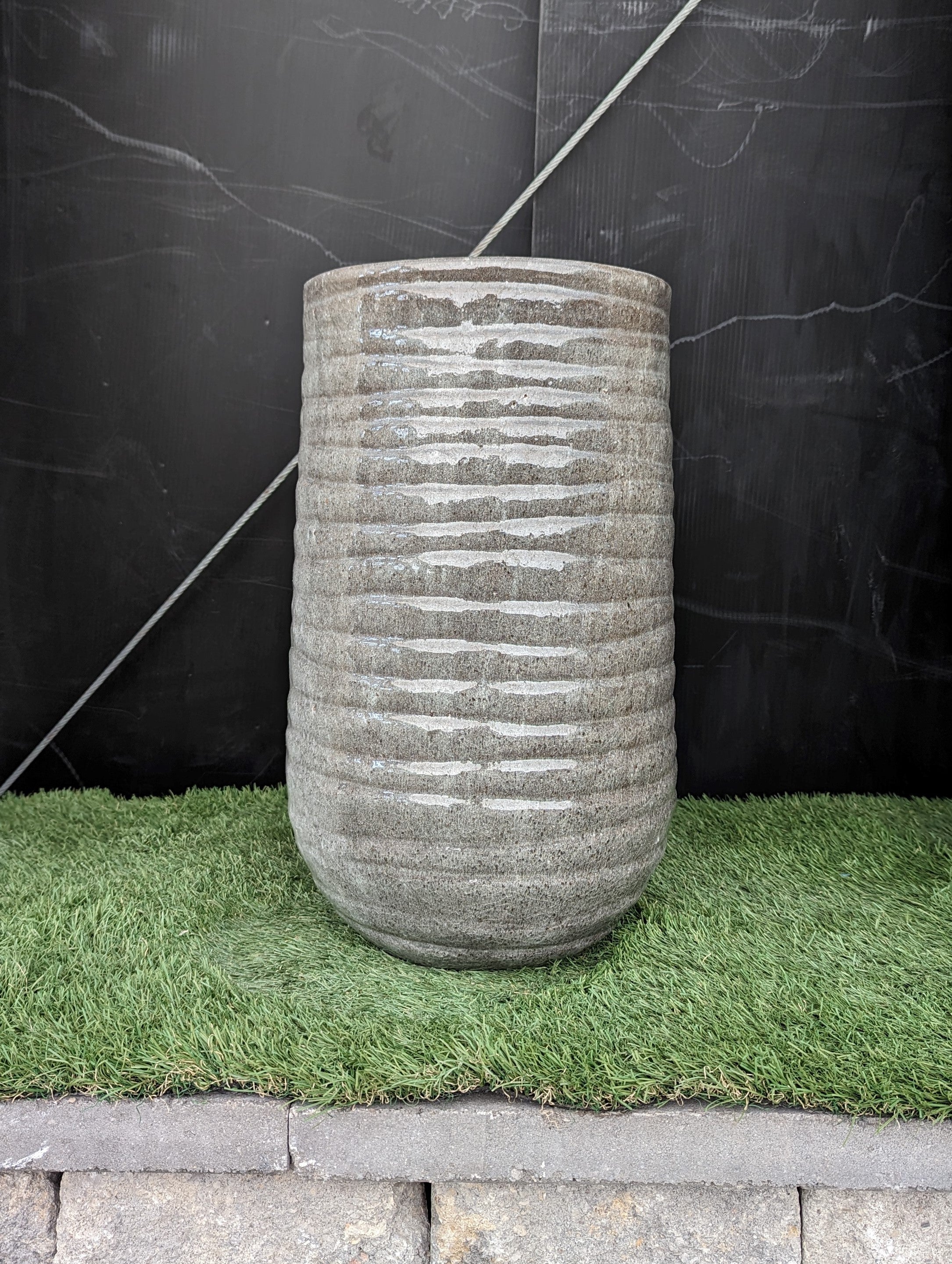 Photo of Campania Tall Ipanema Planter - Small - Clearance - Marquis Gardens