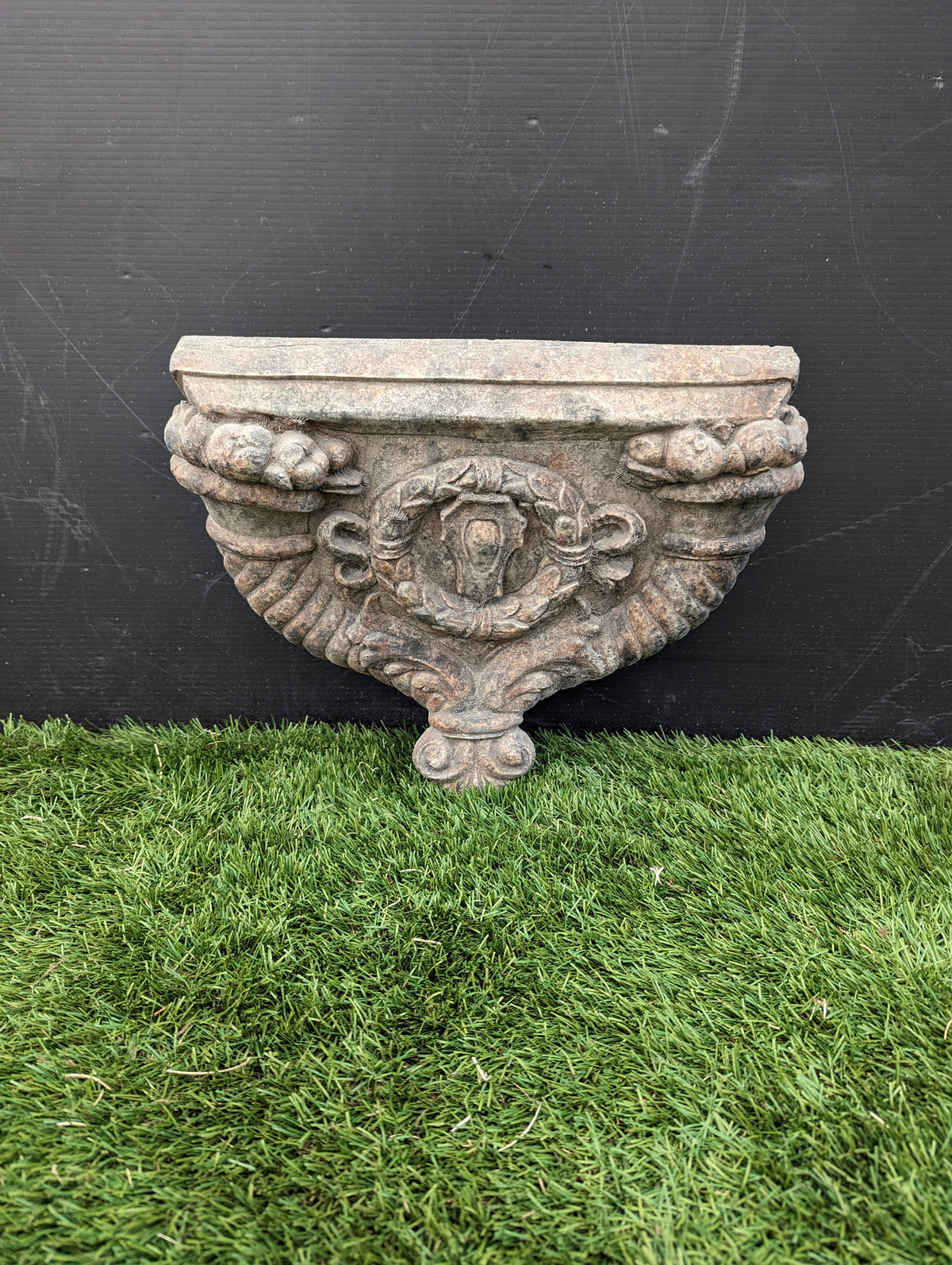 Fruit and Laurel Sconce Planter