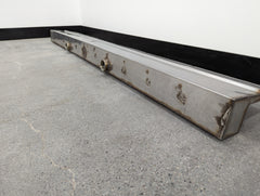 Stainless Steel Spillway Waterfall - Long Lip Closed Top 6'