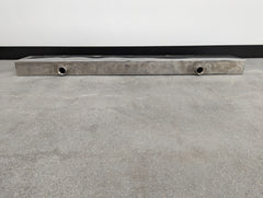Stainless Steel Spillway Waterfall - Long Lip Closed Top 5'