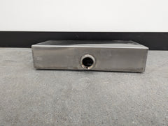 Stainless Steel Spillway Waterfall - Long Lip Closed Top 18"
