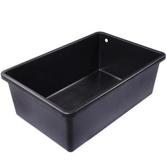 Photo of Laguna Rectangular Heavy Duty Black Plastic Basins - Marquis Gardens