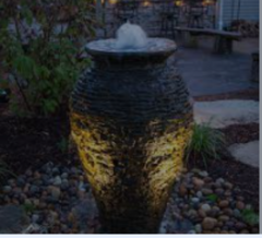 Photo of Aquascape Stacked Slate Urn Fountain Kits  - Marquis Gardens