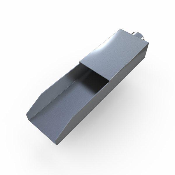 Photo of Stainless Steel Channel Wall Scupper - Marquis Gardens