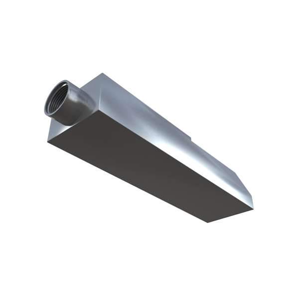 Photo of Stainless Steel Channel Wall Scupper - Marquis Gardens