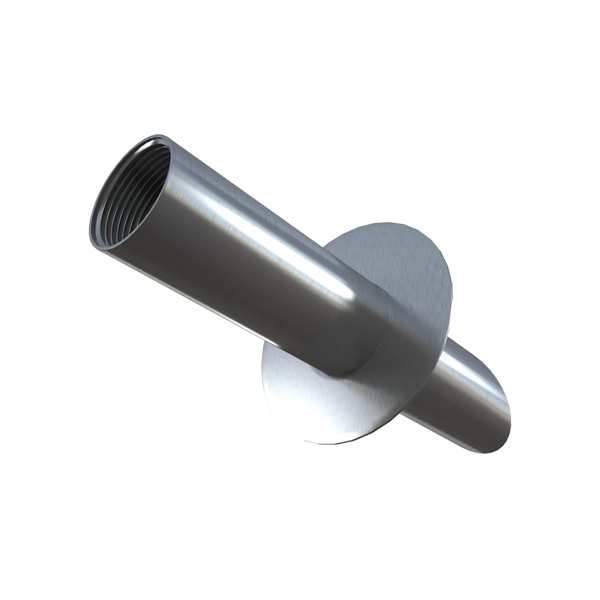 Photo of Stainless Steel Round Wall Scupper - Marquis Gardens