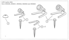 Photo of Aquascape Replacement Mounting Kits for Aquascape Lights  - Marquis Gardens
