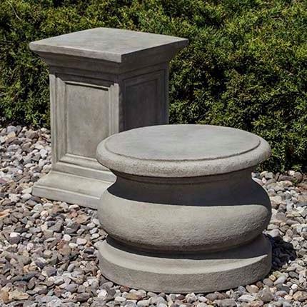 Photo of Campania Square Pedestal - Marquis Gardens