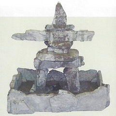 Photo of Stone Inuksuk Fountian - Marquis Gardens