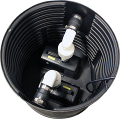 Photo of EasyPro Wide Diameter Pump Vault - Round - Marquis Gardens