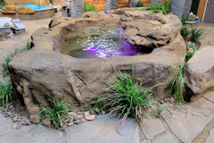 Photo of Universal Rocks Semi In-Ground Spas - Cenote - Marquis Gardens
