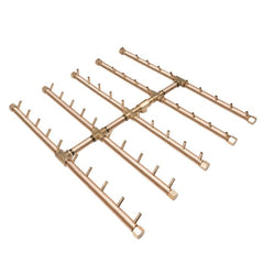 Photo of Square Tree-Style Crossfire Brass Burners - Marquis Gardens