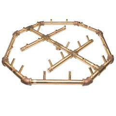 Photo of Octagonal Crossfire Brass Burners - Marquis Gardens