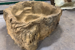 Photo of Universal Rocks Semi In-Ground Spa - Earth - Marquis Gardens
