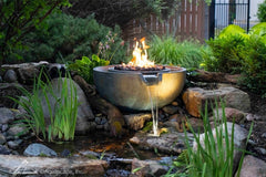 Photo of Aquascape Fire and Water Spillway Bowl  - Marquis Gardens