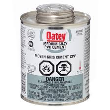PVC Medium grey glue cement