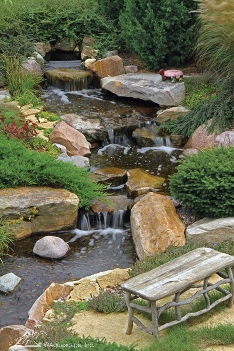 Photo of Aquascape Deluxe Pondless Waterfall Kit  - Marquis Gardens
