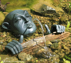 Photo of Aquascape Man in Barrel Spitter  - Marquis Gardens