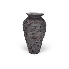 Photo of Aquascape Stacked Slate Urns  - Marquis Gardens