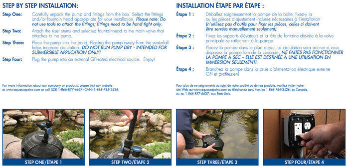 Photo of Aquascape AquaJet Pumps  - Marquis Gardens